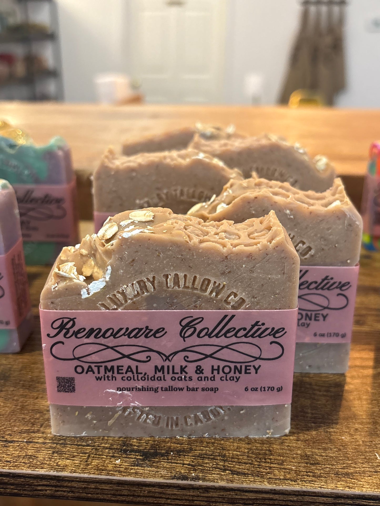 Oatmeal, Milk & Honey Bar Soap
