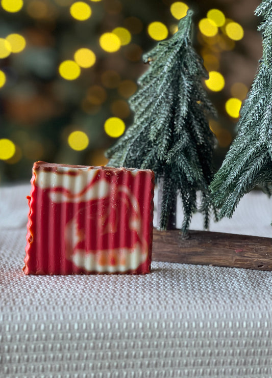 Candy Cane Bar Soap - The Wooden Boar Soap Company