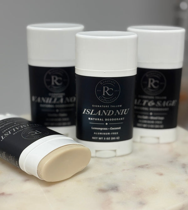 Aluminum-Free Tallow Deodorant