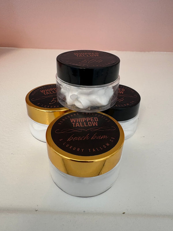 Travel-Size Whipped Tallow Body Butter