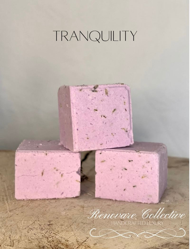 Tranquility Bath Bomb - The Wooden Boar Soap Company