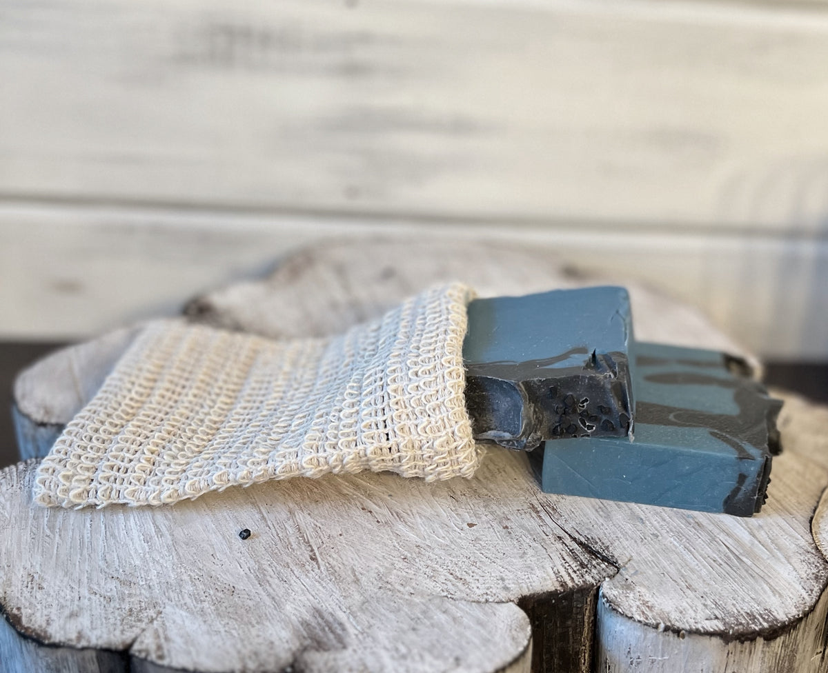 Sisal Soap Pouch